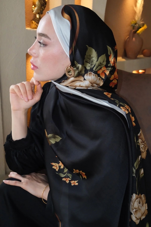 Liva iek Desen pek Vualal - Siyah