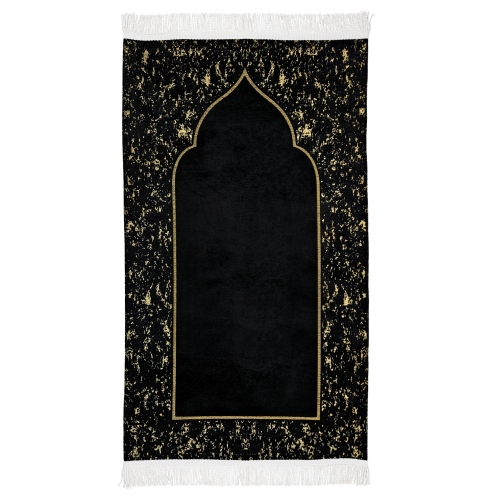 Mermer nil Seccade Altn Siyah