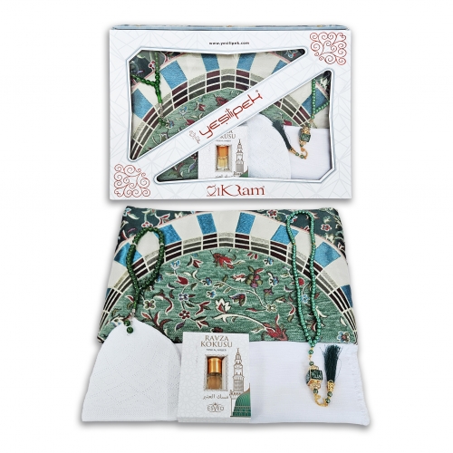 Arabic Mescid-i Nebevi Ravza Ye�il L�ks Set
