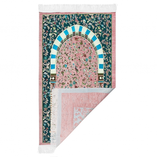 Ye�ilipek Mescid-I Nebevi Ravza ��nil Seccade - Pembe